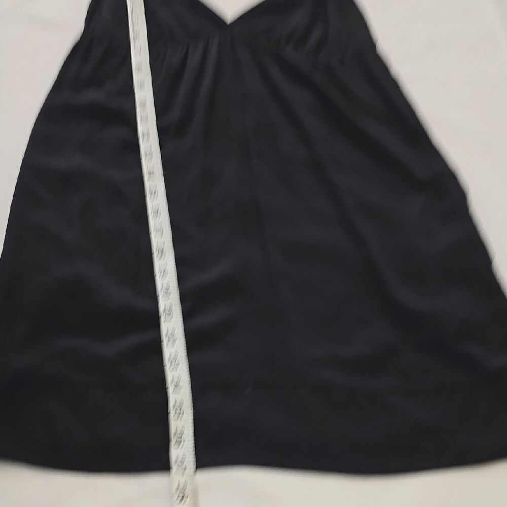 Yumi Kim Black Spaghetti Strap Babydoll Dress Small - Picture 4 of 6